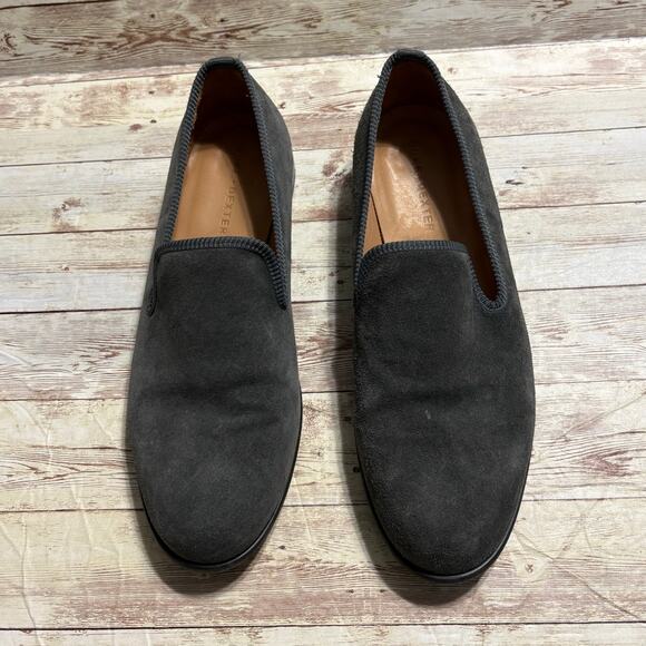 Duke + Dexter Suede Loafers Men\'s Size 10 Slip On Handmade main image 7